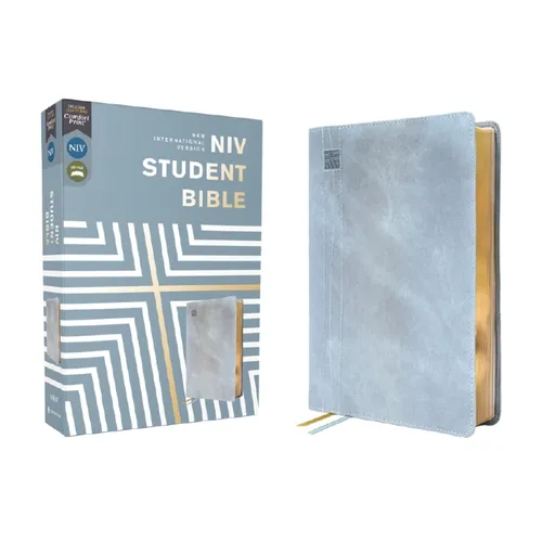 Niv, Student Bible, Leathersoft, Teal, Comfort Print - Imitation Leather