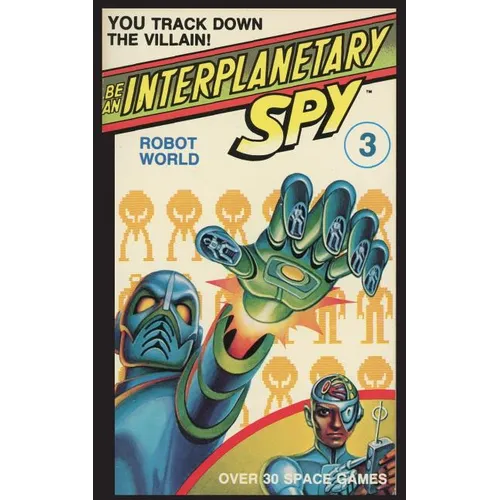 Be An Interplanetary Spy: Robot World - Paperback