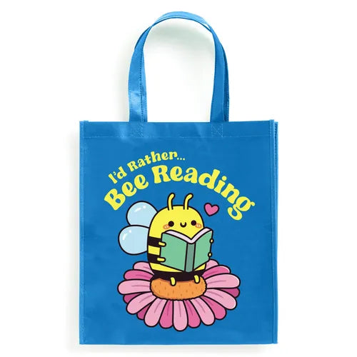 I'd Rather Bee Reading Reusable Shopping Bag - Paperback