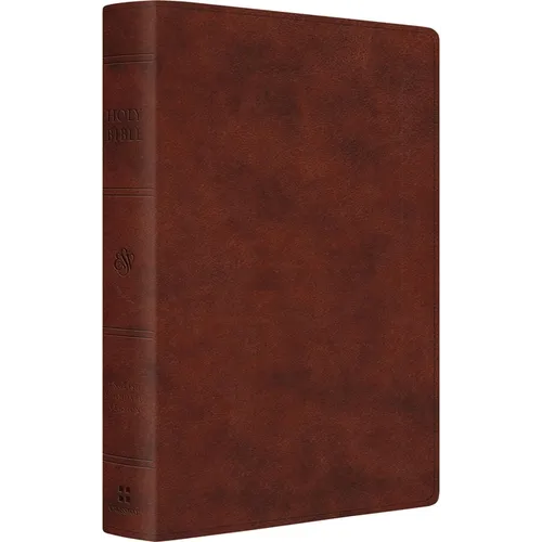 ESV Giant Print Personal Size Bible (Trutone, Chestnut) - Imitation Leather