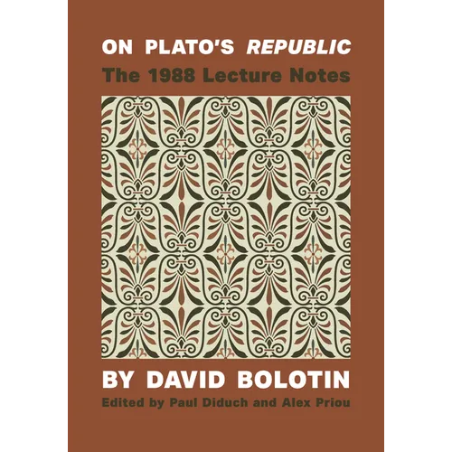 On Plato's Republic: The 1988 Lecture Notes - Paperback