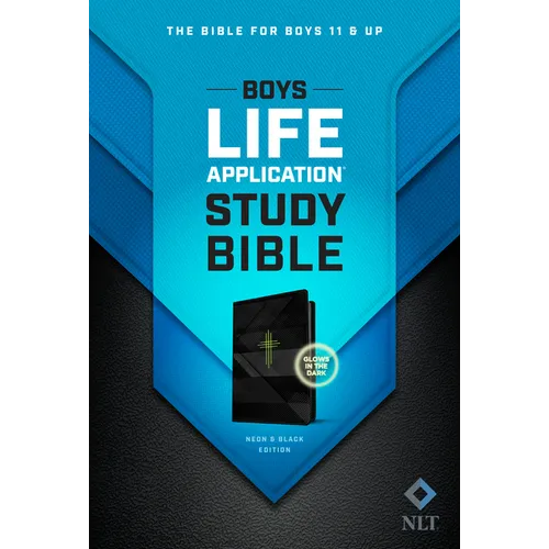 Boys Life Application Study Bible NLT, Tutone - Imitation Leather