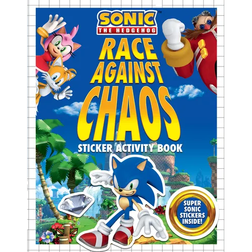 Race Against Chaos Sticker Activity Book - Paperback