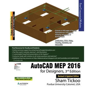 AutoCAD MEP 2016 for Designers, 3rd Edition - Paperback