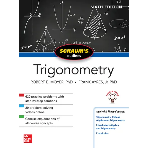 Schaum's Outline of Trigonometry, Sixth Edition - Paperback
