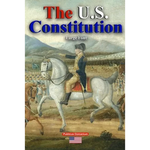 The U.S. Constitution Large Font - Paperback