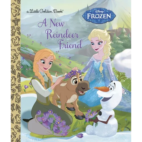 A New Reindeer Friend (Disney Frozen) - Hardcover