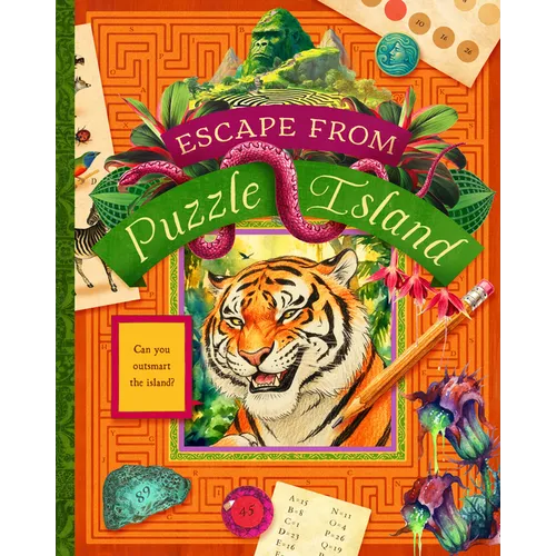 Escape from Puzzle Island: Can You Outsmart the Island? - Paperback