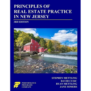 Principles of Real Estate Practice in New Jersey: 3rd Edition - Paperback