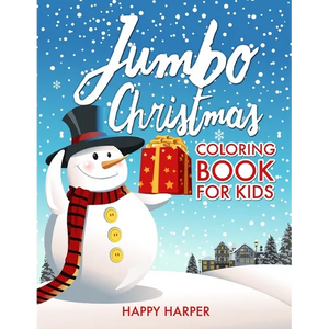 Jumbo Christmas Coloring Book - Paperback