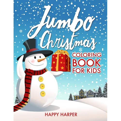 Jumbo Christmas Coloring Book - Paperback