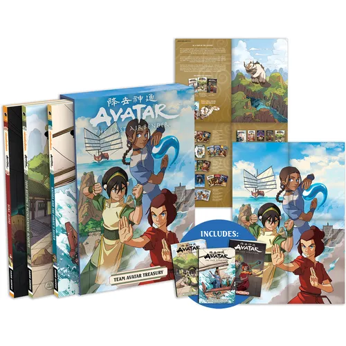 Avatar: The Last Airbender--Team Avatar Treasury Boxed Set (Graphic Novels) - Paperback