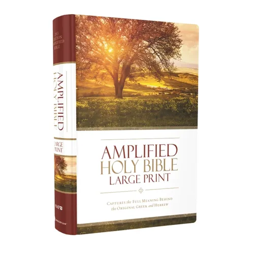 Amplified Bible-Am-Large Print: Captures the Full Meaning Behind the Original Greek and Hebrew - Hardcover