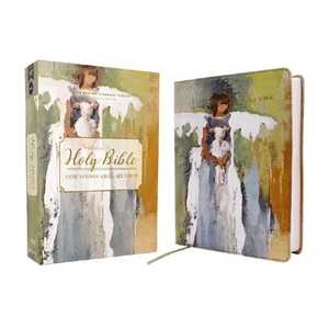 Nrsvue, Holy Bible, Anne Neilson Angel Art Series, Leathersoft, Multi-Color, Comfort Print - Imitation Leather