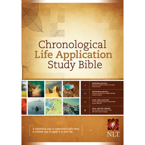 Chronological Life Application Study Bible-NLT - Hardcover