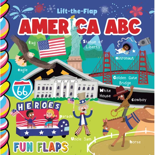 America ABC - Board Book