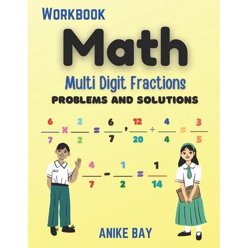 Math 1000 Multi Digit Fraction: Problems and Solutions - Paperback