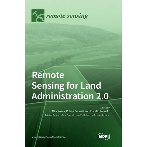 Remote Sensing for Land Administration 2.0 - Hardcover