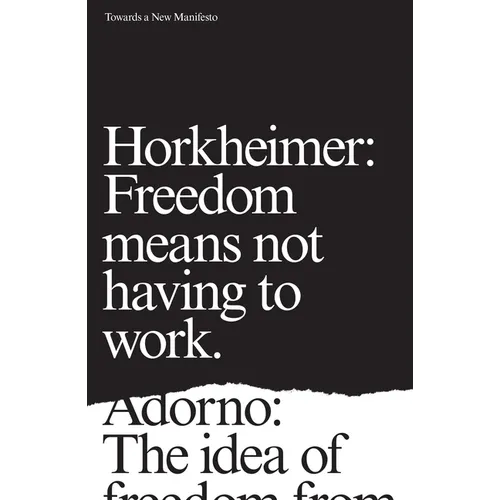 Towards a New Manifesto - Paperback
