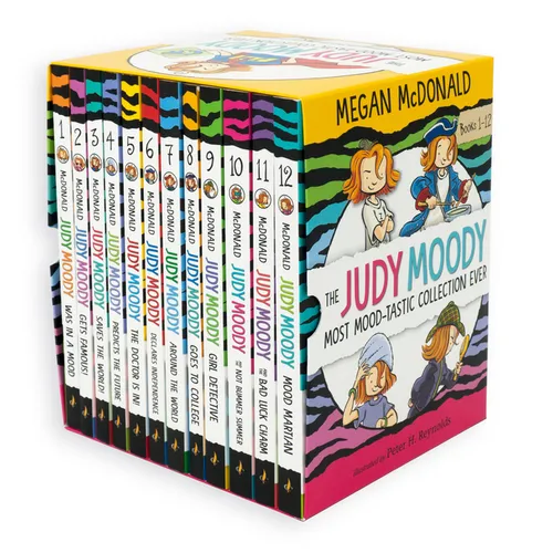 The Judy Moody Most Mood-Tastic Collection Ever: Books 1-12 (Box Set of Twelve Illustrated Chapter Books for Young Readers Spanning Every Mood: Perfec - Paperback