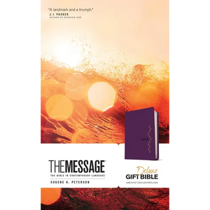 The Message Deluxe Gift Bible: The Bible in Contemporary Language - Imitation Leather