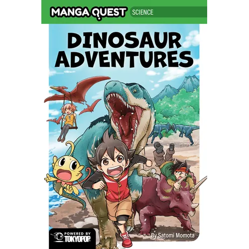 Manga Quest Science: Dinosaur Adventures - Hardcover