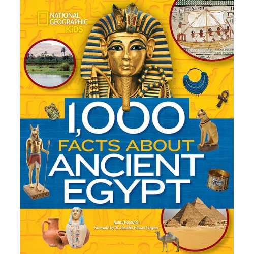 1,000 Facts about Ancient Egypt - Hardcover