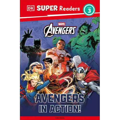 DK Super Readers Level 3 Marvel Avengers in Action - Hardcover