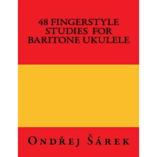 48 Fingerstyle Studies for Baritone Ukulele - Paperback
