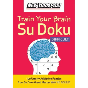 New York Post Train Your Brain Su Doku: Difficult - Paperback