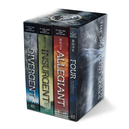 Divergent Series Set: Divergent, Insurgent, Allegiant, Four - Paperback