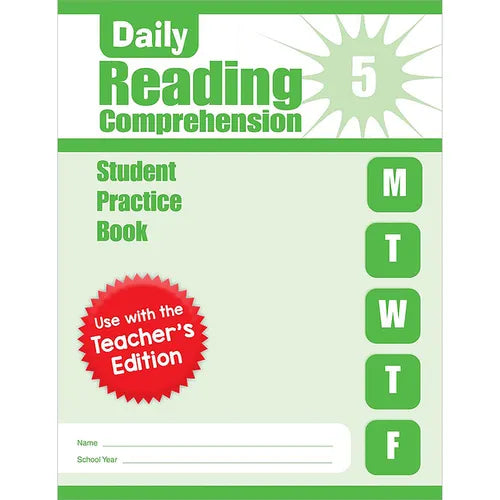 Daily Reading Comprehension, Grade 5 Sb - Paperback