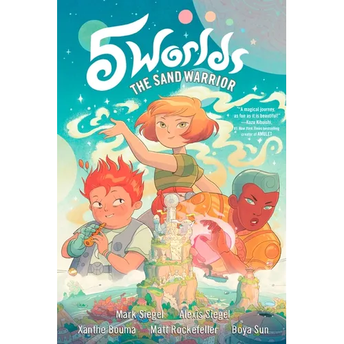 5 Worlds Book 1: The Sand Warrior: (A Graphic Novel) - Hardcover