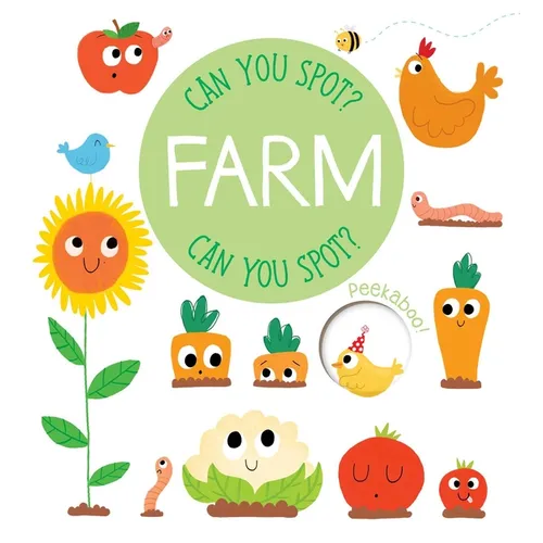Can You Spot? - Farm - Board Book