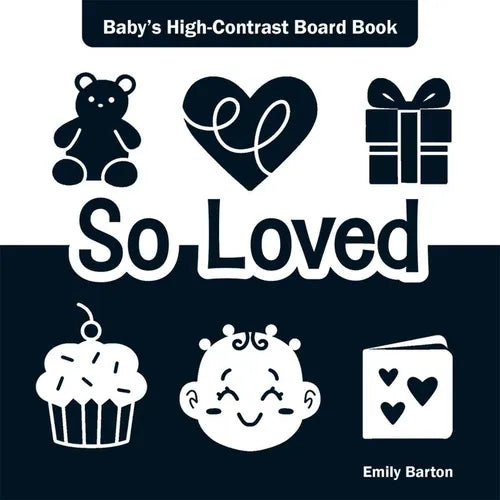 So Loved: Baby's High-Contrast Board Book - Board Book