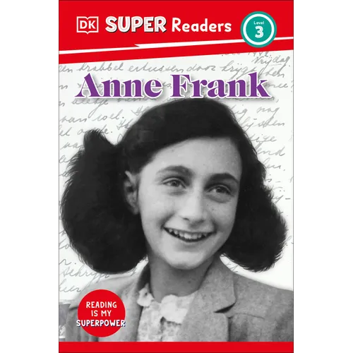 DK Super Readers Level 3 Anne Frank - Hardcover
