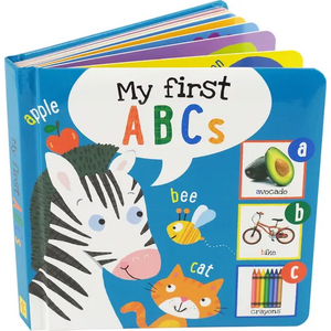 My First ABCs Padded Board Book - Board Book