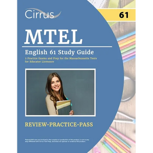 MTEL English 61 Study Guide: 2 Practice Exams and Prep for the Massachusetts Tests for Educator Licensure - Paperback