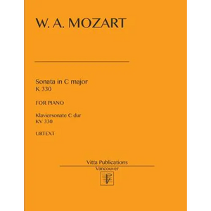 W. A. Mozart. Sonata in C major KV 330 - Paperback