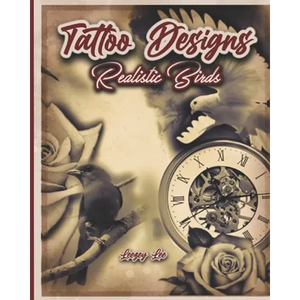 Tattoo Designs Realistic Birds - Paperback