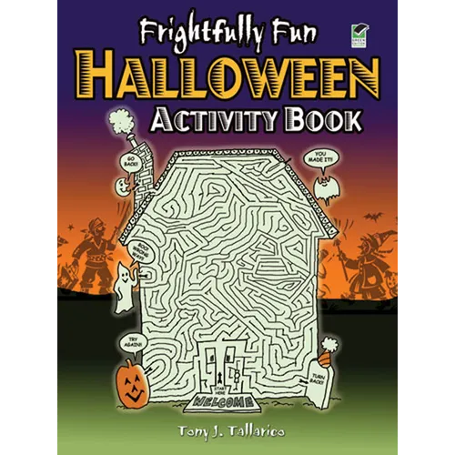 Frightfully Fun Halloween Activity Book - Novelty