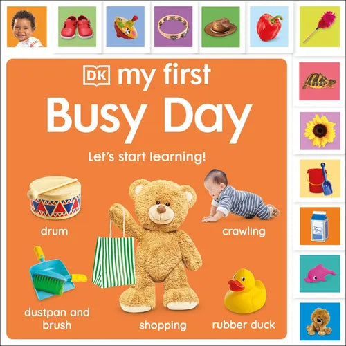 My First Busy Day: Let's Start Learning! - Board Book