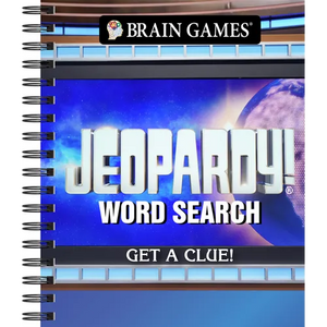 Brain Games - Jeopardy! Word Search: Get a Clue! Volume 2 - Spiral