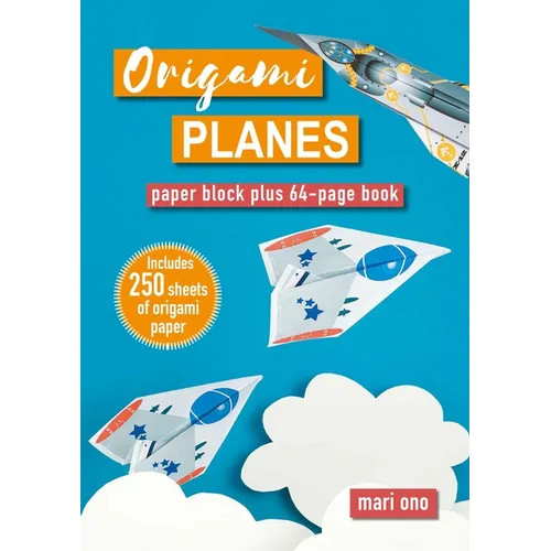 Origami Planes: Paper Block Plus 64-Page Book - Paperback
