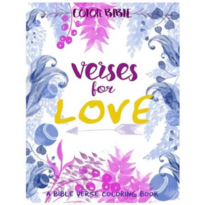 Color BiBle: Verse for Love: A Bible Verse Coloring Book - Paperback