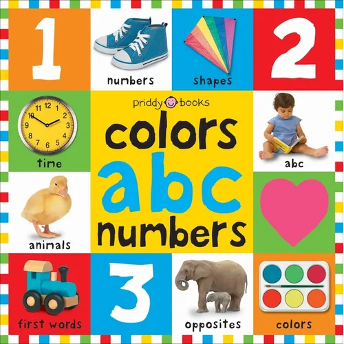 First 100 Big Board: Colors, Abc, Numbers - Board Book