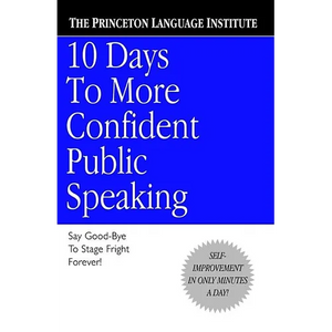 10 Days to More Confident Public Speaking - Paperback