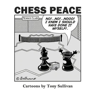 Chess Peace: Cartoons by Tony Sullivan - Paperback
