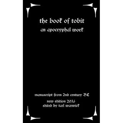 Book Of Tobit - Paperback