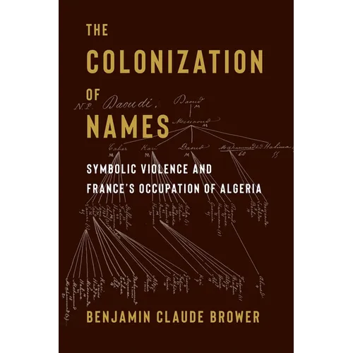 The Colonization of Names: Symbolic Violence and France's Occupation of Algeria - Paperback